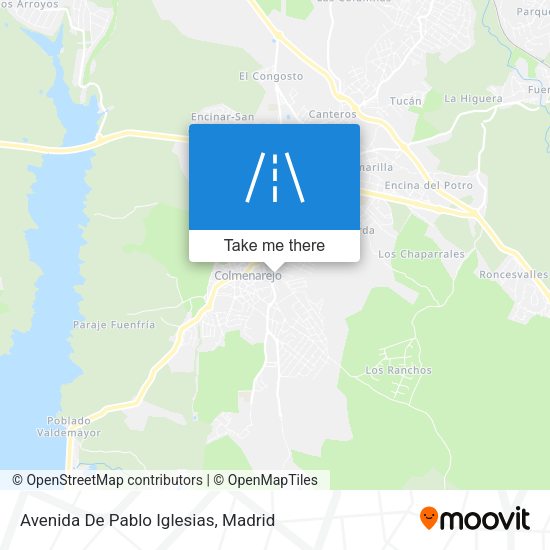 Avenida De Pablo Iglesias map