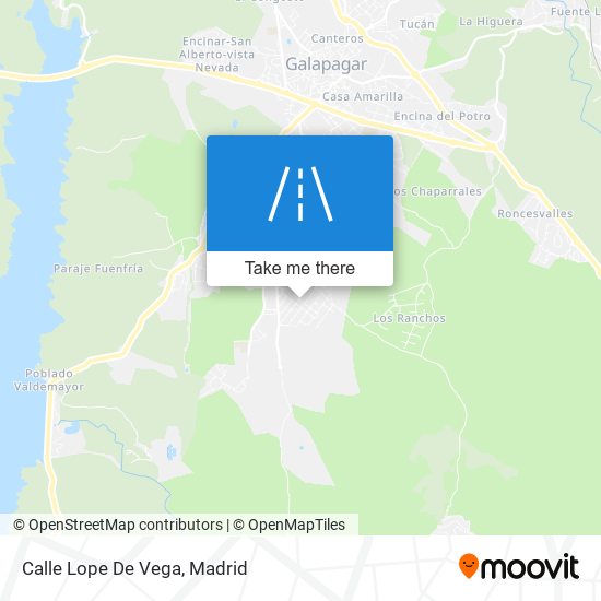 Calle Lope De Vega map