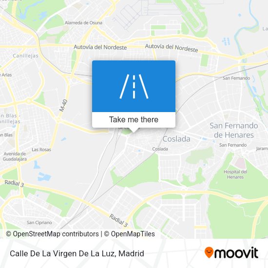 Calle De La Virgen De La Luz map