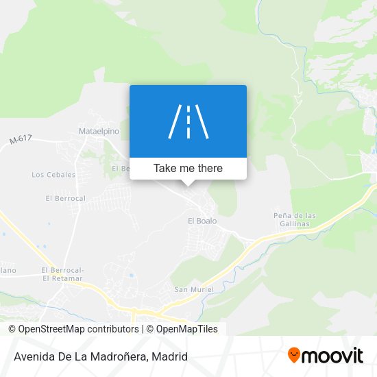 Avenida De La Madroñera map