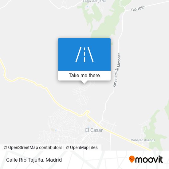 Calle Río Tajuña map