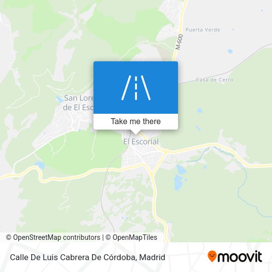 Calle De Luis Cabrera De Córdoba map