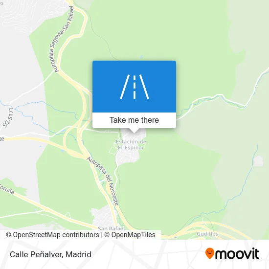 mapa Calle Peñalver