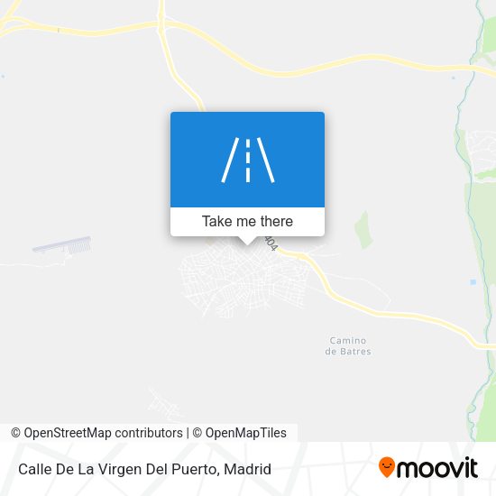 Calle De La Virgen Del Puerto map
