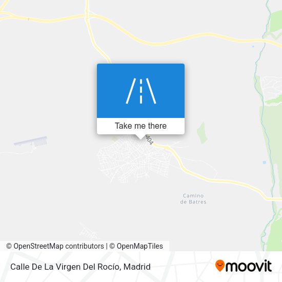 Calle De La Virgen Del Rocío map