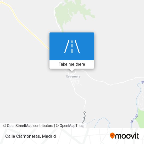 Calle Clamoneras map