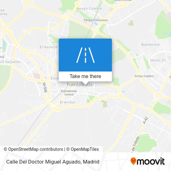 Calle Del Doctor Miguel Aguado map
