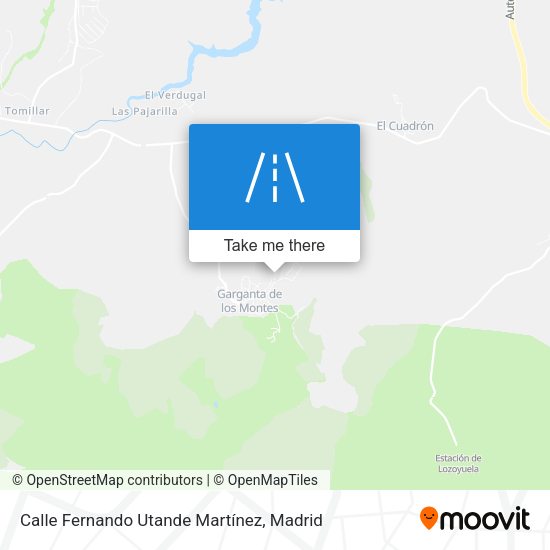 Calle Fernando Utande Martínez map