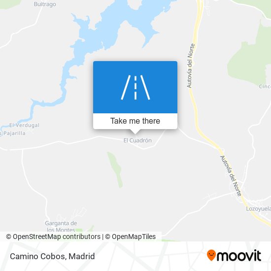 Camino Cobos map