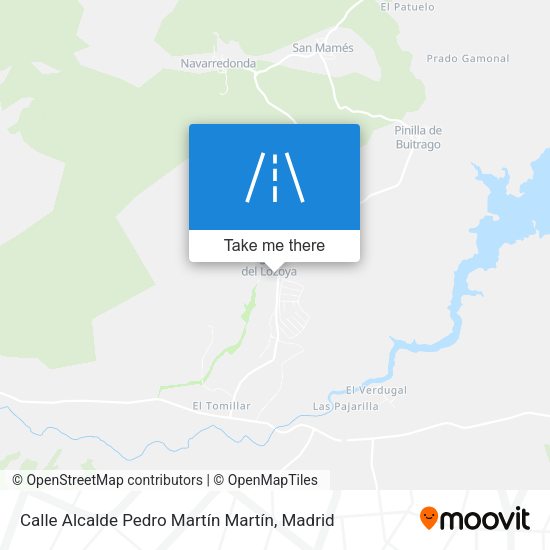 Calle Alcalde Pedro Martín Martín map