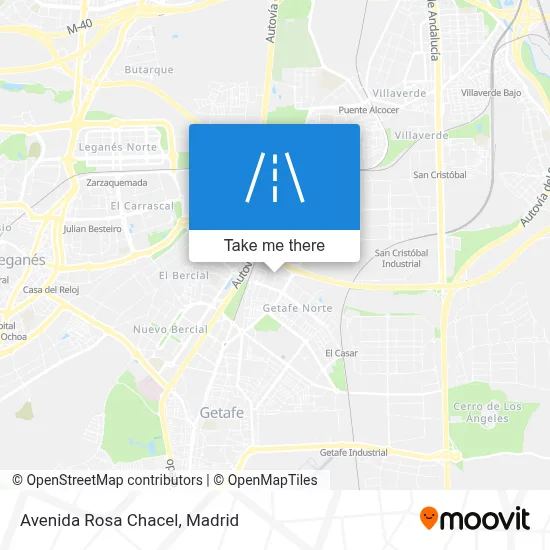 Avenida Rosa Chacel map