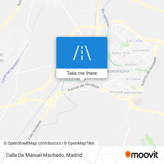 Calle De Manuel Machado map