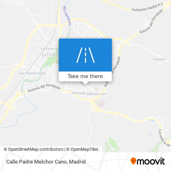 Calle Padre Melchor Cano map