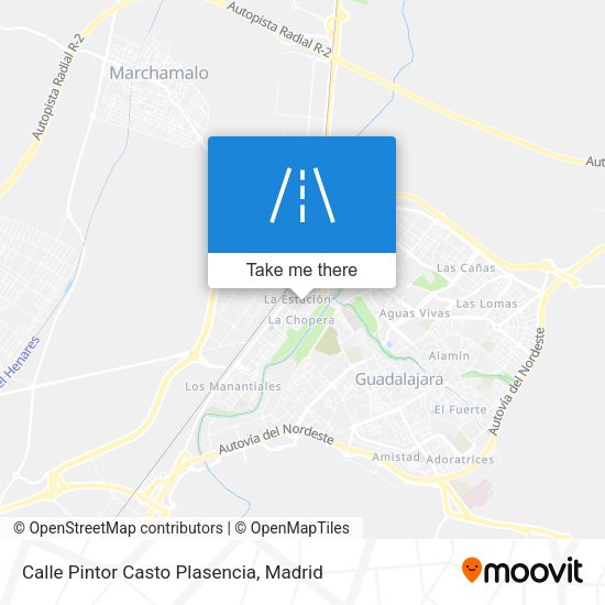 Calle Pintor Casto Plasencia map