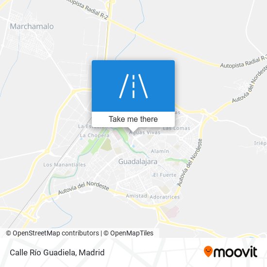 Calle Río Guadiela map