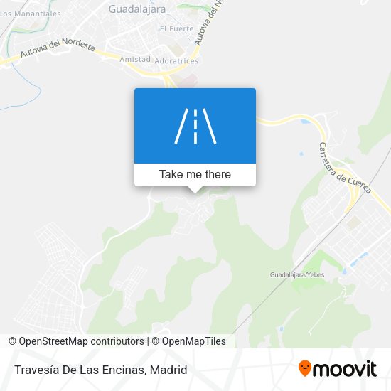 Travesía De Las Encinas map