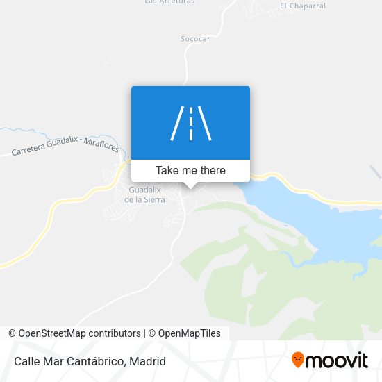 Calle Mar Cantábrico map