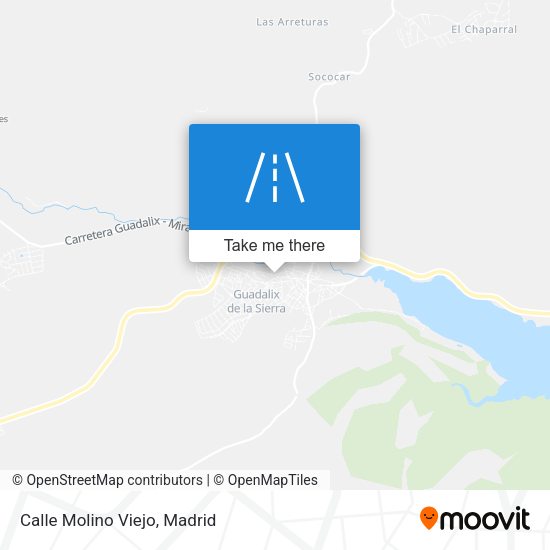 Calle Molino Viejo map