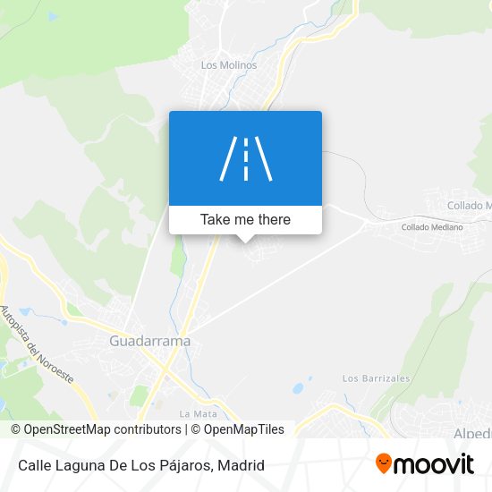 Calle Laguna De Los Pájaros map