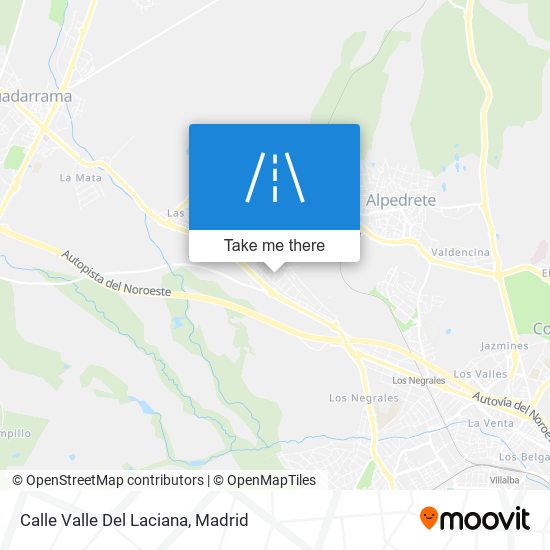 mapa Calle Valle Del Laciana