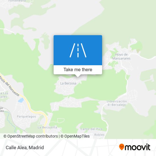 Calle Alea map