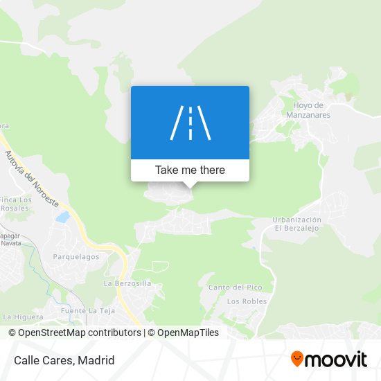 Calle Cares map