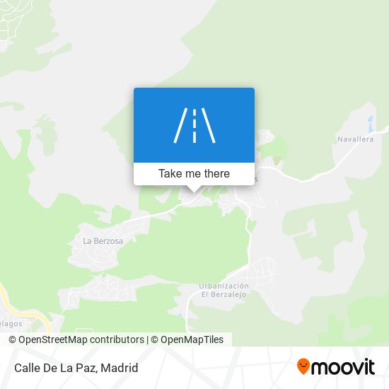 Calle De La Paz map