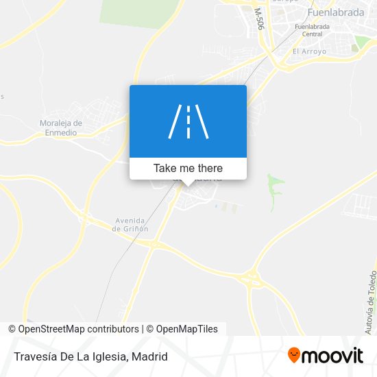 Travesía De La Iglesia map