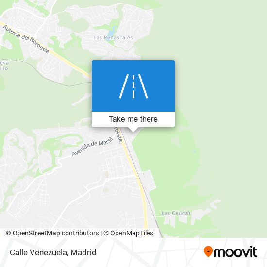 Calle Venezuela map