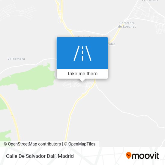 Calle De Salvador Dalí map