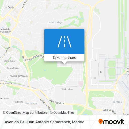 Avenida De Juan Antonio Samaranch map