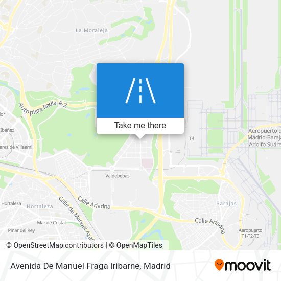 Avenida De Manuel Fraga Iribarne map