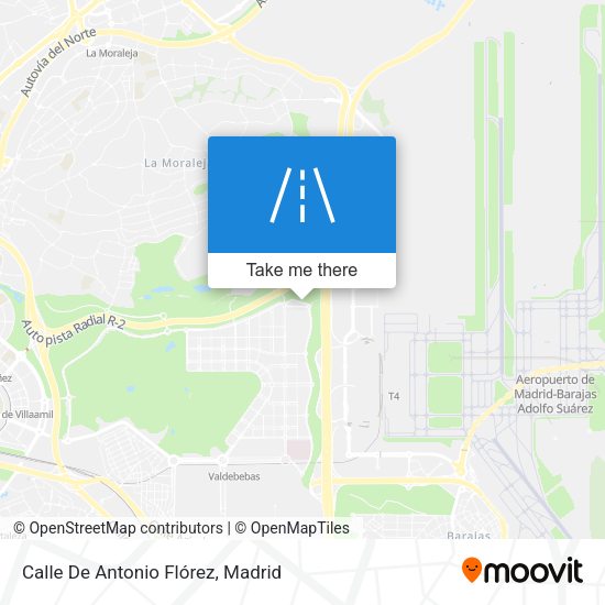 Calle De Antonio Flórez map
