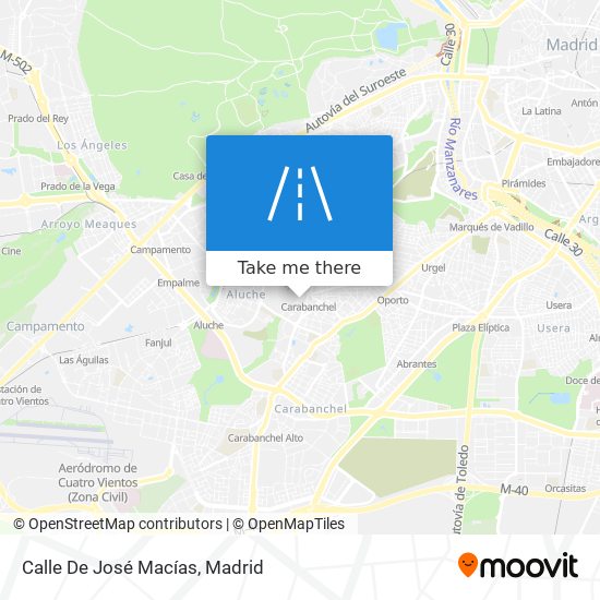 Calle De José Macías map