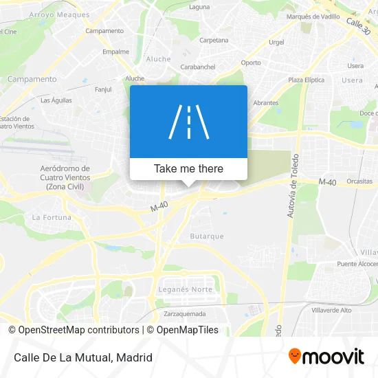 Calle De La Mutual map
