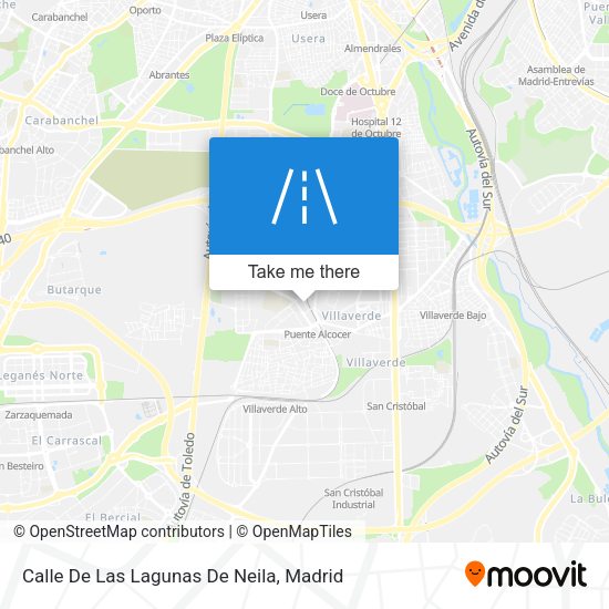 Calle De Las Lagunas De Neila map