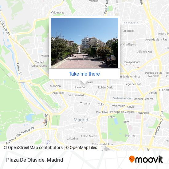 Plaza De Olavide map