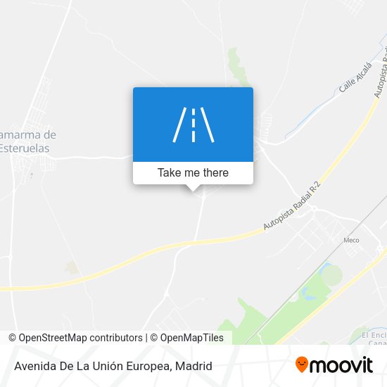 Avenida De La Unión Europea map