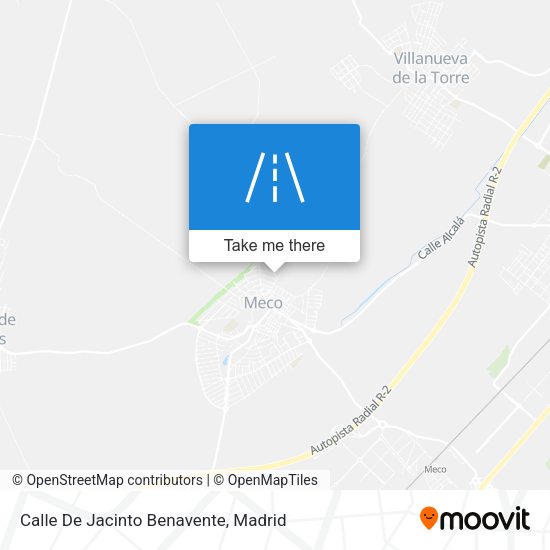 Calle De Jacinto Benavente map
