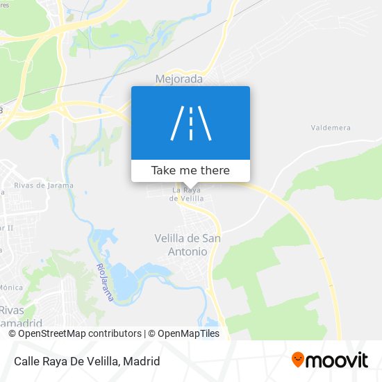 Calle Raya De Velilla map