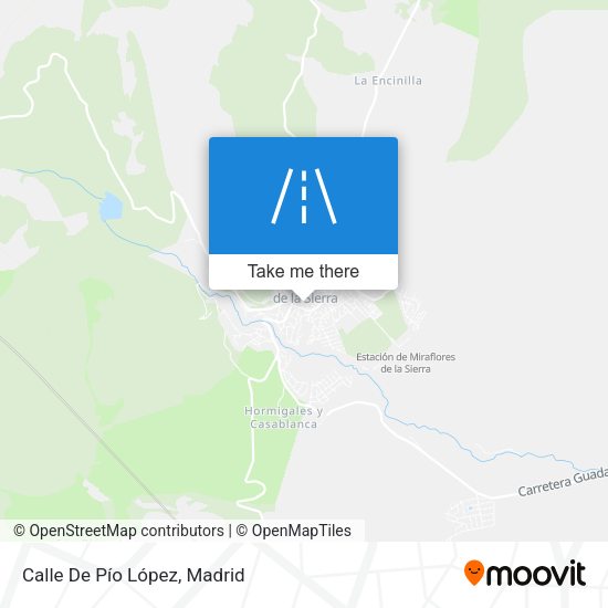 Calle De Pío López map
