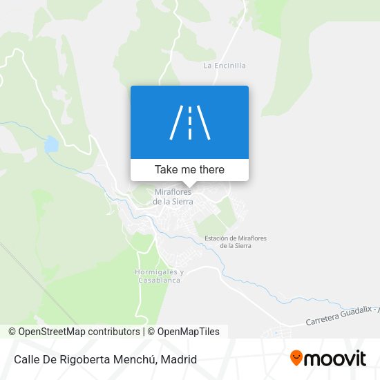 Calle De Rigoberta Menchú map