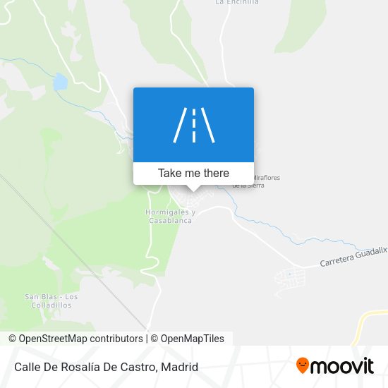 Calle De Rosalía De Castro map