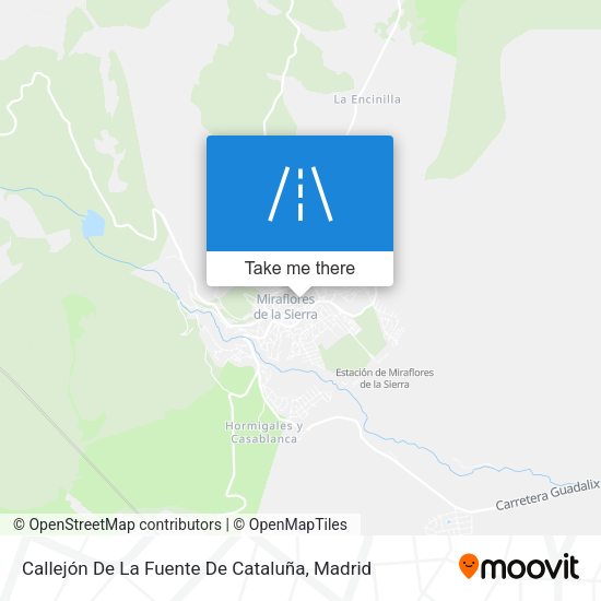 Callejón De La Fuente De Cataluña map