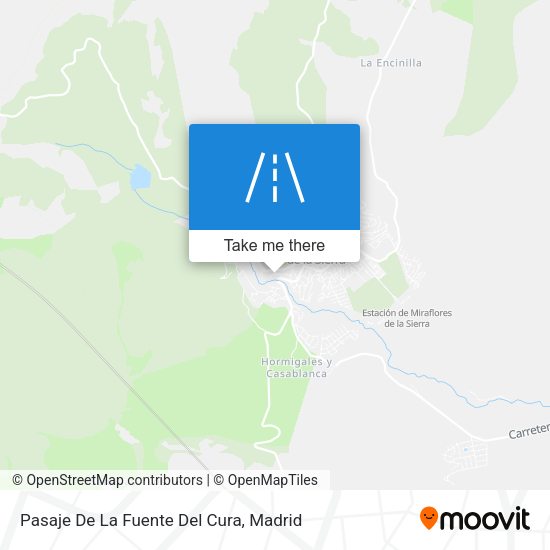 Pasaje De La Fuente Del Cura map