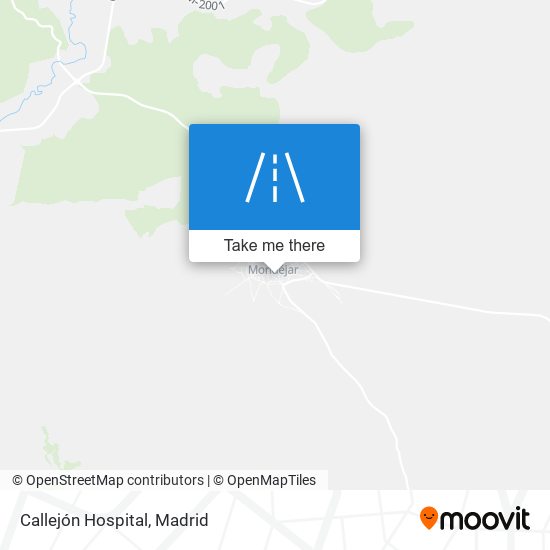 Callejón Hospital map