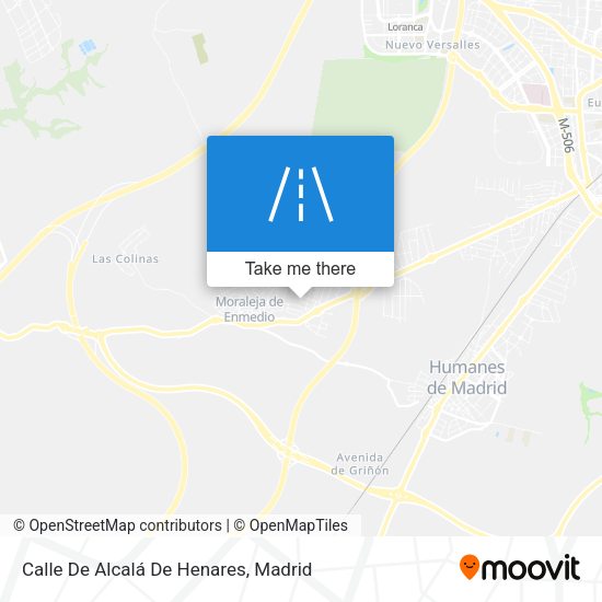 Calle De Alcalá De Henares map