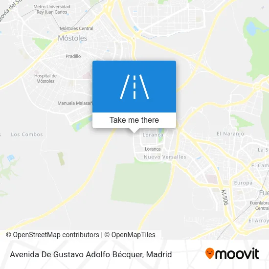 Avenida De Gustavo Adolfo Bécquer map