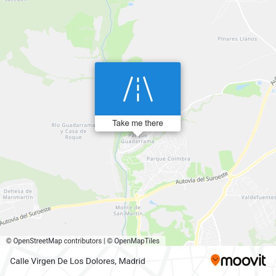 Calle Virgen De Los Dolores map