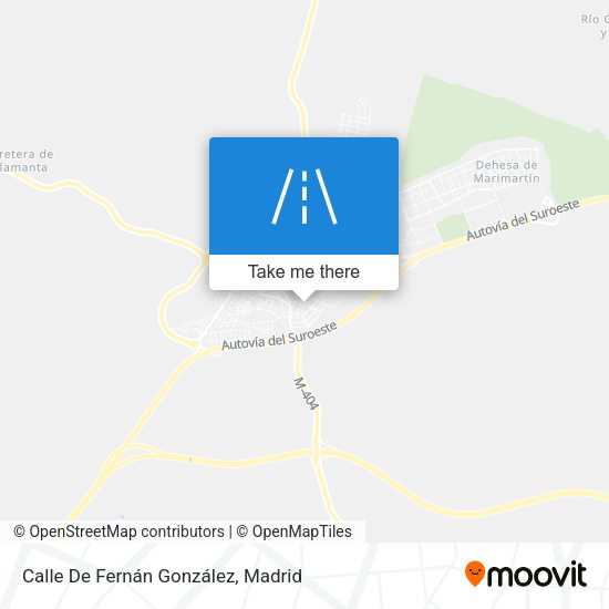 Calle De Fernán González map